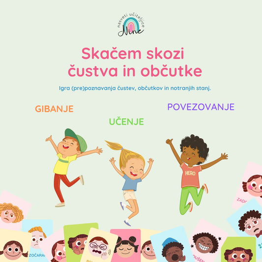 ČUSTVA - skačem skozi čustva in občutke